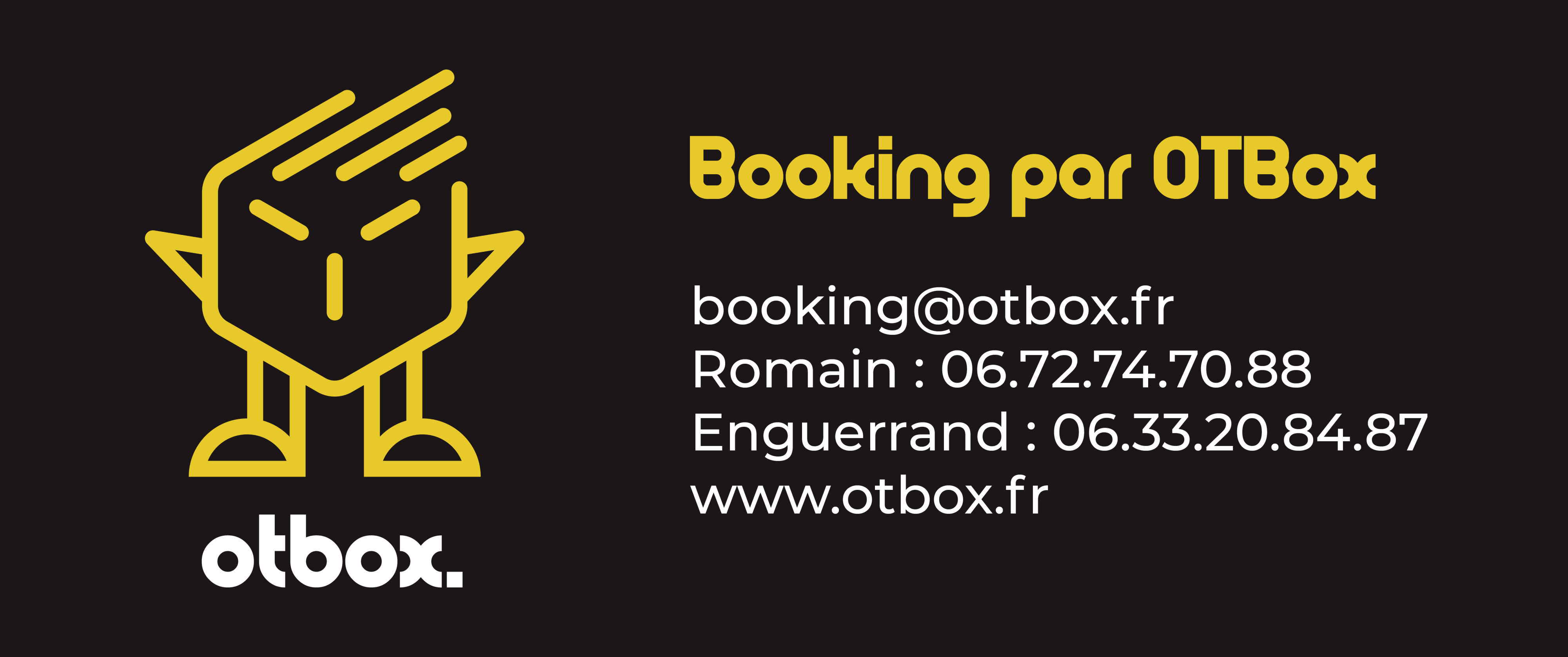 Nicolas Mathuriau - Booking par OTBox
